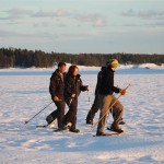 Snowshoe walking helsinki
