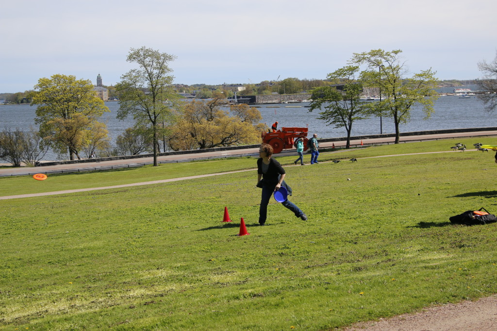 Frisbee golf event